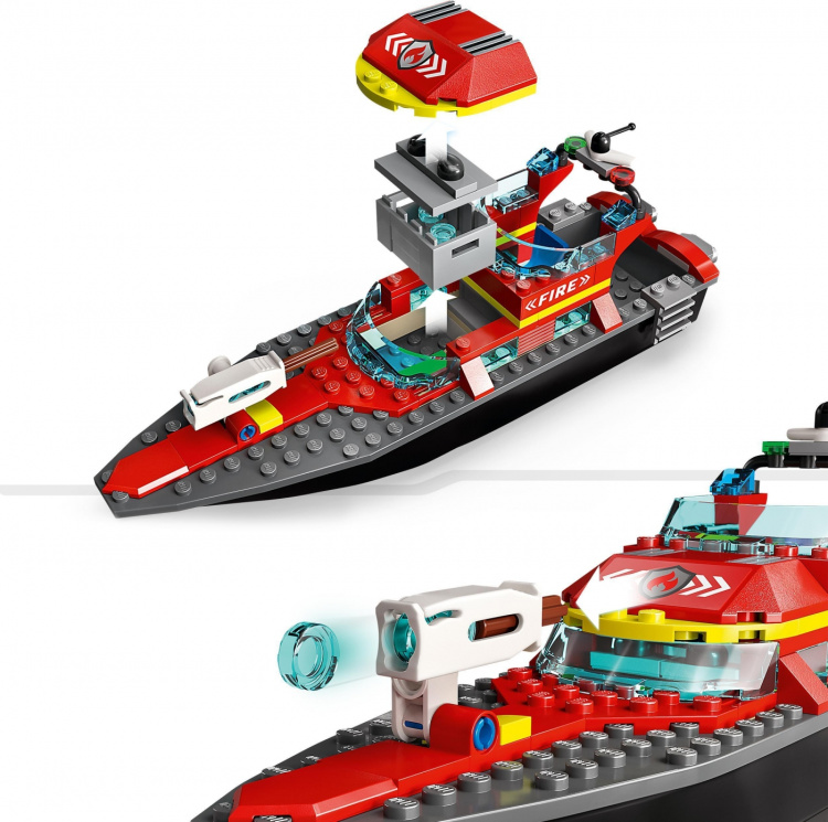 LEGO City Fire 60373 - Palokunnan pelastusvene LEGO City Fire 60373 - Palokunnan pelastusvene