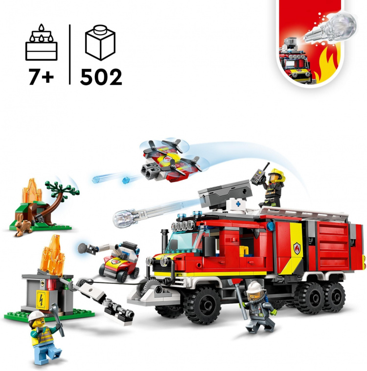 LEGO City Fire 60374 - Paloesimiehen paloauto LEGO City Fire 60374 - Paloesimiehen paloauto