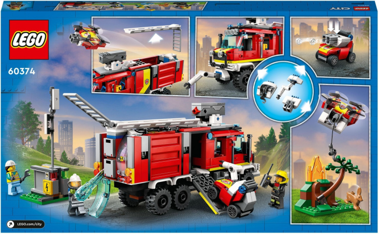 LEGO City Fire 60374 - Paloesimiehen paloauto LEGO City Fire 60374 - Paloesimiehen paloauto