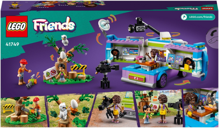 LEGO Friends 41749 - Uutisauto LEGO Friends 41749 - Uutisauto