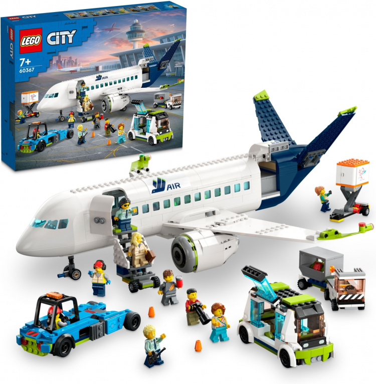 LEGO City Exploration 60367 - Matkustajalentokone