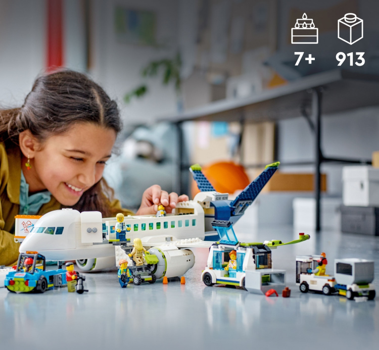 LEGO City Exploration 60367 - Matkustajalentokone
