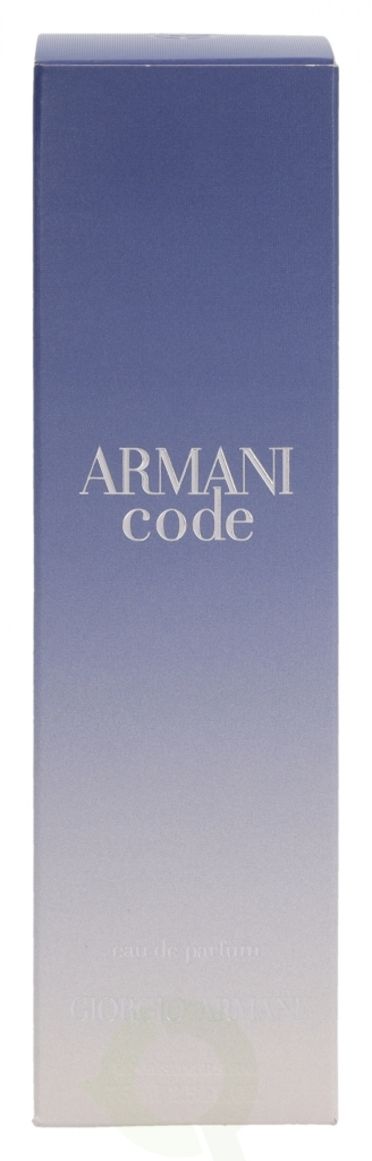 Armani Code Pour Femme Edp Spray carton @ 1 bottle x 75 ml