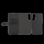 essentials Samsung Galaxy S22+ PU wallet,detach, 3 card,Black essentials Samsung Galaxy S22+ PU wallet,detach, 3 card,Black