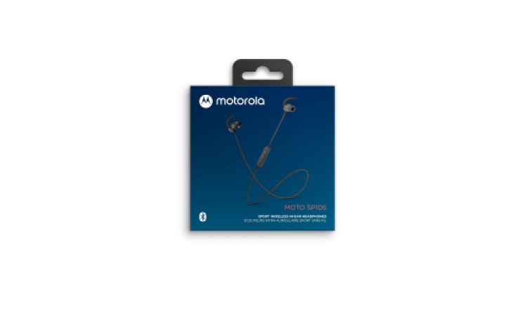 Motorola Moto SP105 In-ear BT langaton Sport Musta