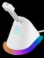 deltaco_gaming Hiiren sidontalenkki, valkoinen/RGB deltaco_gaming Hiiren sidontalenkki, valkoinen/RGB