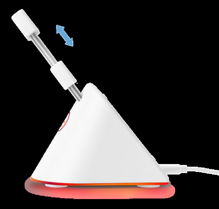 deltaco_gaming Hiiren sidontalenkki, valkoinen/RGB deltaco_gaming Hiiren sidontalenkki, valkoinen/RGB