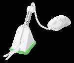 deltaco_gaming Hiiren sidontalenkki, valkoinen/RGB deltaco_gaming Hiiren sidontalenkki, valkoinen/RGB