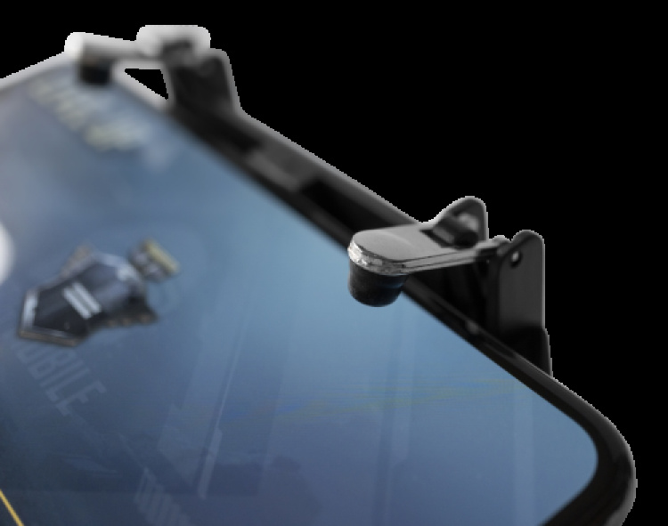 GADGETMONSTER Kannettava mobiili peliohjain 2000mAh Powerbankilla - Musta GADGETMONSTER Kannettava mobiili peliohjain 2000mAh Powerbankilla - Musta