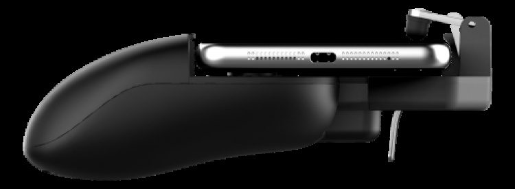 GADGETMONSTER Kannettava mobiili peliohjain 2000mAh Powerbankilla - Musta GADGETMONSTER Kannettava mobiili peliohjain 2000mAh Powerbankilla - Musta