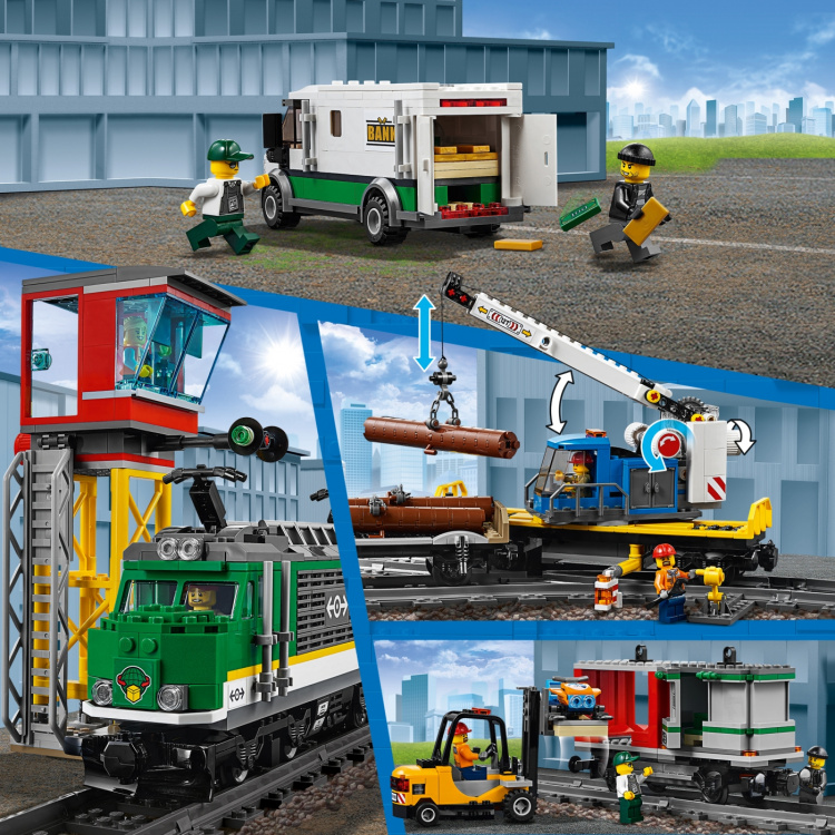 LEGO City Trains 60198 - Tavarajuna LEGO City Trains 60198 - Tavarajuna