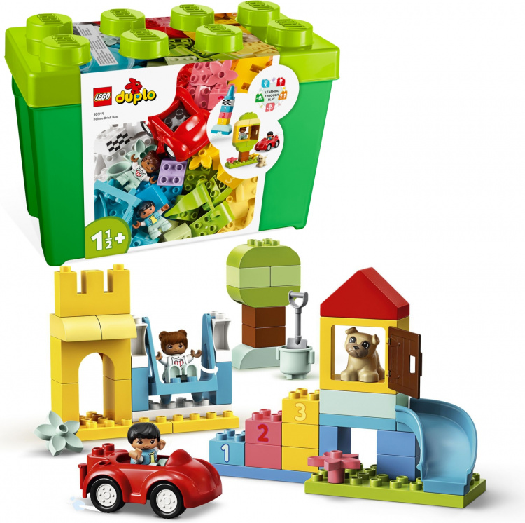LEGO DUPLO Classic 10914 - Deluxe-palikkarasia LEGO DUPLO Classic 10914 - Deluxe-palikkarasia