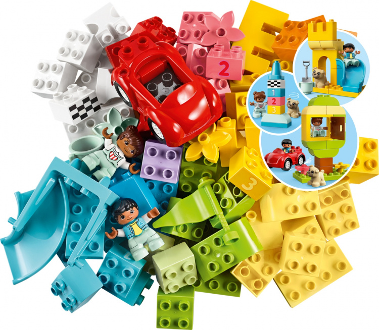 LEGO DUPLO Classic 10914 - Deluxe-palikkarasia LEGO DUPLO Classic 10914 - Deluxe-palikkarasia