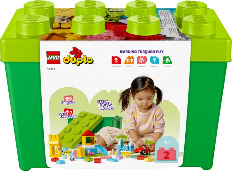 LEGO DUPLO Classic 10914 - Deluxe-palikkarasia LEGO DUPLO Classic 10914 - Deluxe-palikkarasia
