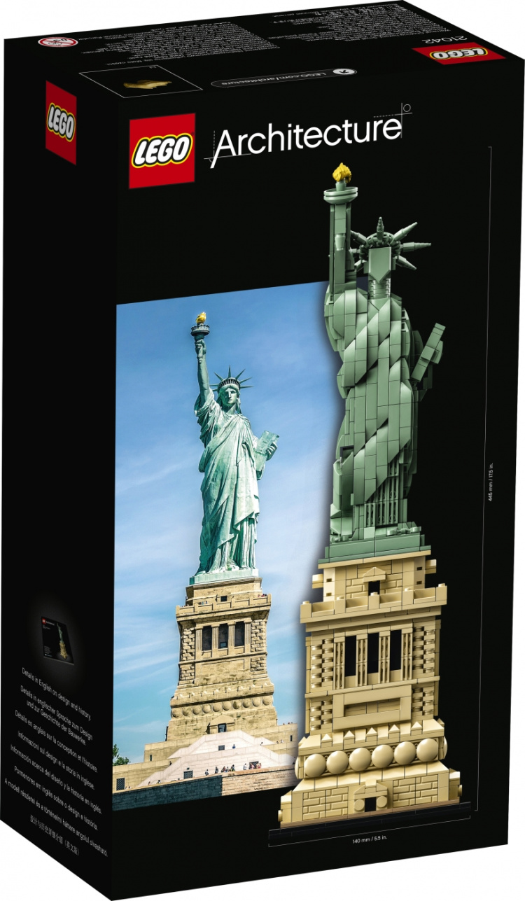 LEGO Architecture 21042 - Vapaudenpatsas