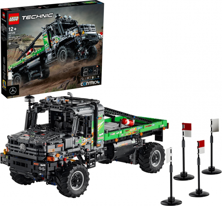 LEGO Technic 42129 - 4x4 Mercedes-Benz Zetros -kuorma-auto