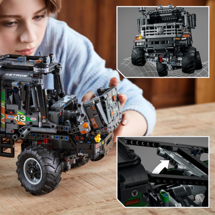 LEGO Technic 42129 - 4x4 Mercedes-Benz Zetros -kuorma-auto