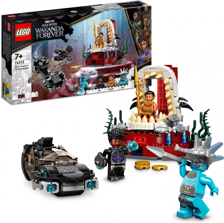 LEGO Marvel Super Heroes 76213 - Kuningas Namorin valtaistuinsali