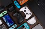 8BitDo Ultimate Bluetooth Controller -peliohjain, musta, Switch / PC
