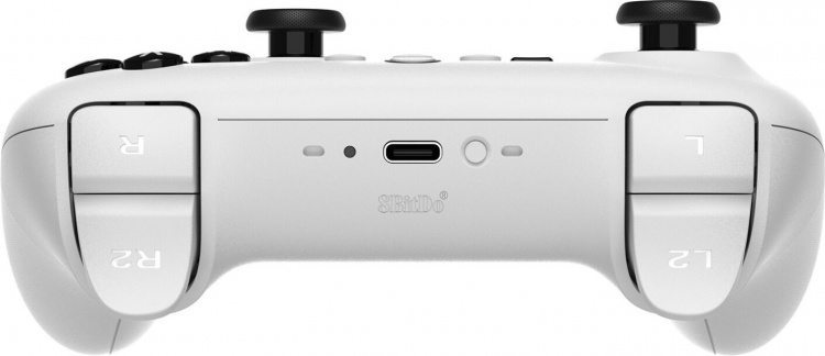 8BitDo Ultimate Bluetooth Controller -peliohjain, valkoinen, Switch / PC
