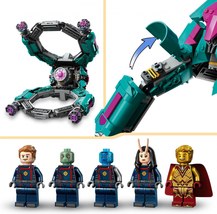 LEGO Super Heroes 76255 - Uusi Vartijoiden alus