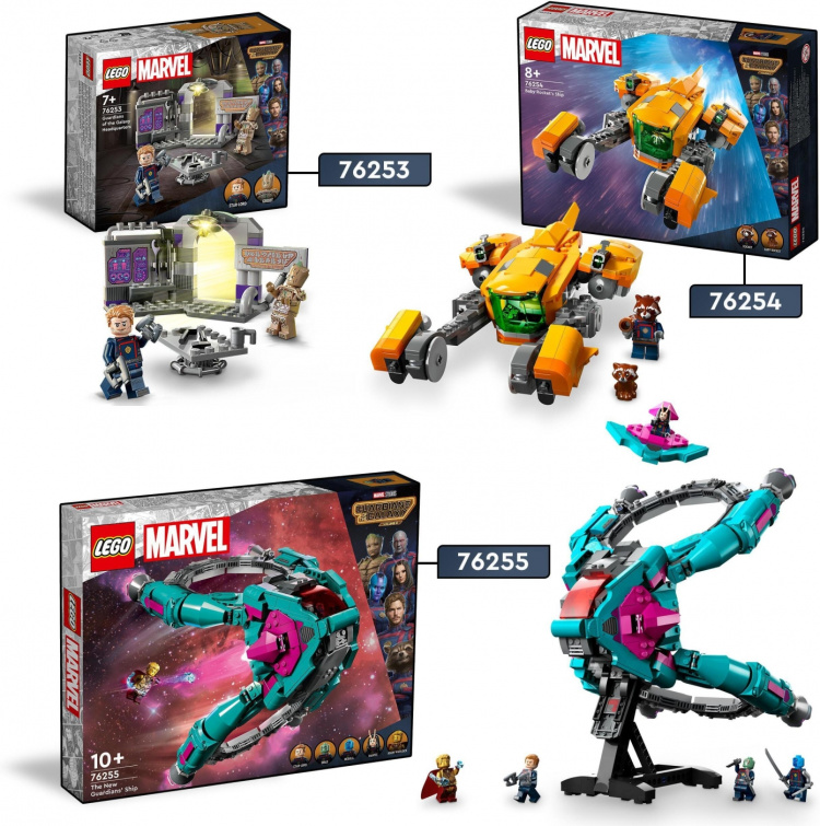 LEGO Super Heroes 76255 - Uusi Vartijoiden alus