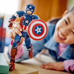 LEGO Super Heroes Marvel 76258 - Rakennettava Captain America ‑hahmo LEGO Super Heroes Marvel 76258 - Rakennettava Captain America ‑hahmo