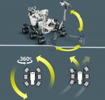 LEGO Technic 42158 - Nasan Mars-kulkija Perseverance LEGO Technic 42158 - Nasan Mars-kulkija Perseverance