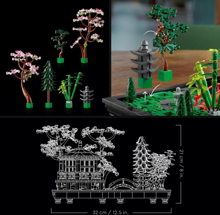 LEGO Icons 10315 - Rauhallinen puutarha