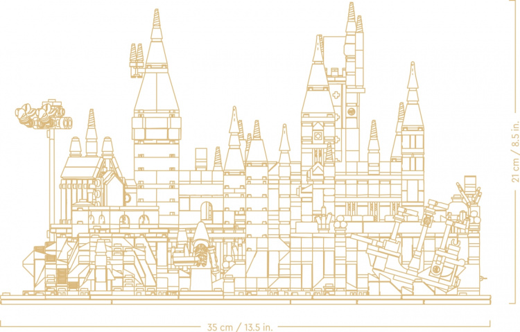 LEGO Harry Potter 76419 - Tylypahkan linna ja maat LEGO Harry Potter 76419 - Tylypahkan linna ja maat