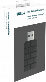 8BitDo USB Wireless Adapter 2 -langaton adapteri, Switch / PC
