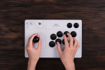8BitDo Arcade Stick, valkoinen, Xbox / PC