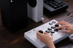 8BitDo Arcade Stick, valkoinen, Xbox / PC