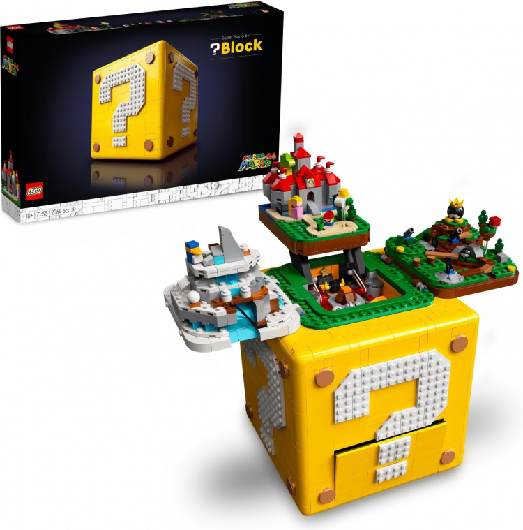 LEGO Super Mario 71395 - Super Mario 64 -kysymysmerkkikuutio