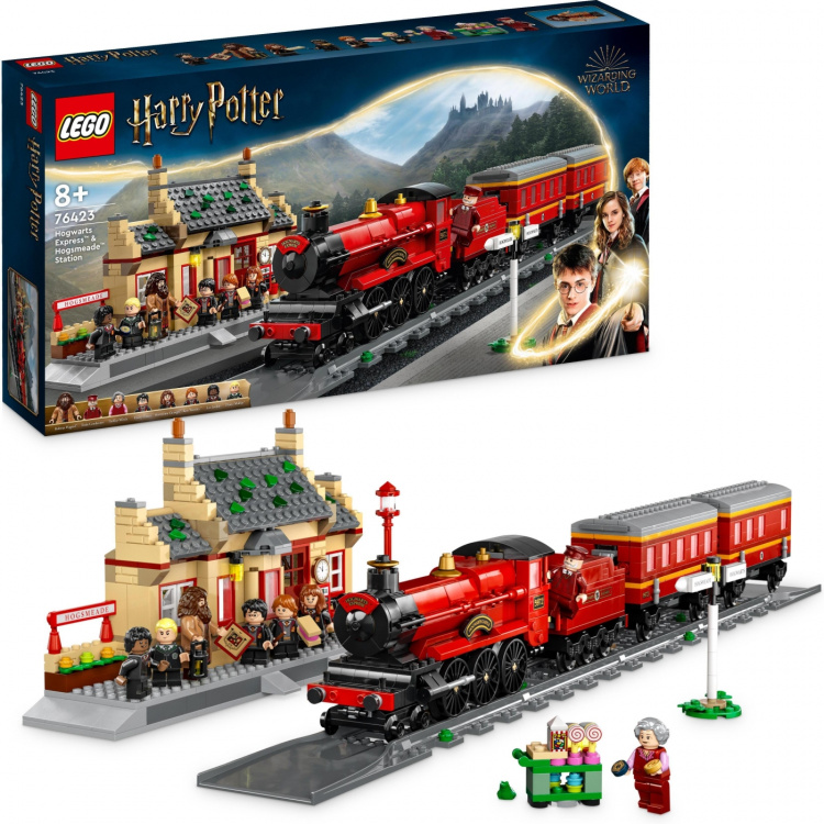 LEGO Harry Potter 76423 - Tylypahkan pikajuna ja Tylyahon asema LEGO Harry Potter 76423 - Tylypahkan pikajuna ja Tylyahon asema