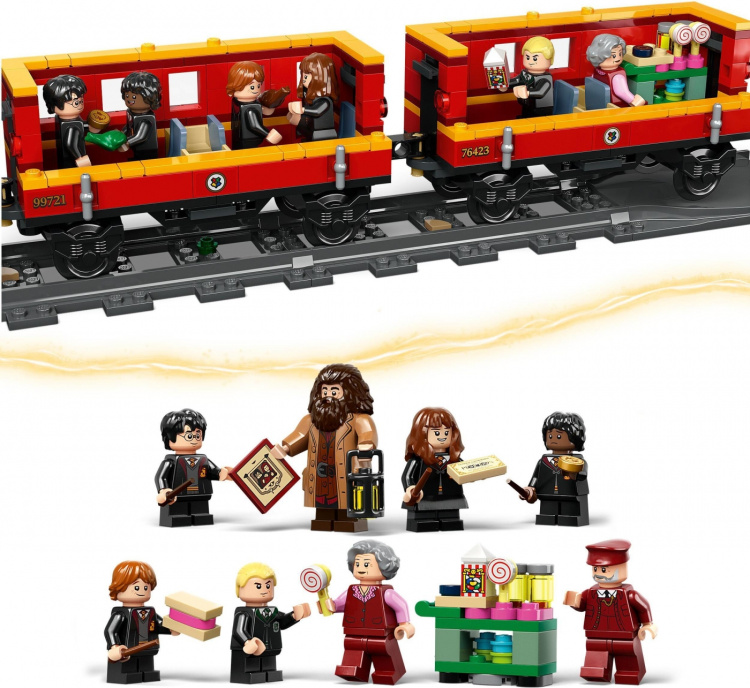 LEGO Harry Potter 76423 - Tylypahkan pikajuna ja Tylyahon asema LEGO Harry Potter 76423 - Tylypahkan pikajuna ja Tylyahon asema