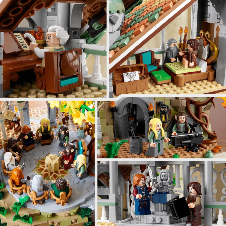 LEGO Lord of the Rings 10316 - TARU SORMUSTEN HERRASTA: RIVENDELL LEGO Lord of the Rings 10316 - TARU SORMUSTEN HERRASTA: RIVENDELL