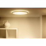 WiZ SuperSlim kattovalaisin, pyöreä, valkoinen, WiFi, 22 W, RGB, 2200-6500 K, 2600 lm