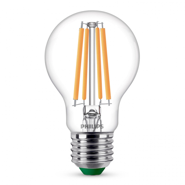 Philips LED E27 Normal 4W (60W) Klar 840lm 2700K Energiklass A