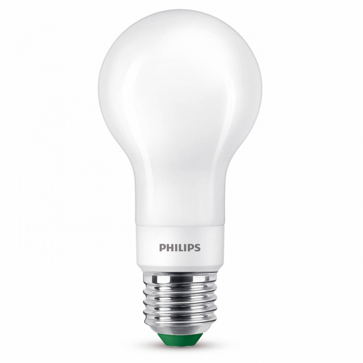Philips LED E27 Normal 4W (60W) Frost Dimbar 840lm 2700K Energiklass A