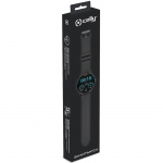 Celly Trainerround2 Smartwatch med rund urtavla Svart