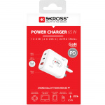 SKROSS Power Charger UK mfl. 2xUSB-C PD + 1xUSB-A GaN 65W SKROSS Power Charger UK mfl. 2xUSB-C PD + 1xUSB-A GaN 65W