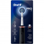 Oral B Eltandborste Pro3 Black + Extra Refill Oral B Eltandborste Pro3 Black + Extra Refill
