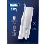 Oral B Eltandborste Pro3 White + Extra Refill + TC Oral B Eltandborste Pro3 White + Extra Refill + TC