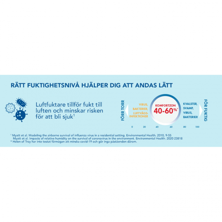 Vicks Luftfuktare Ultrasonic-Cool Mist VUL510E4
