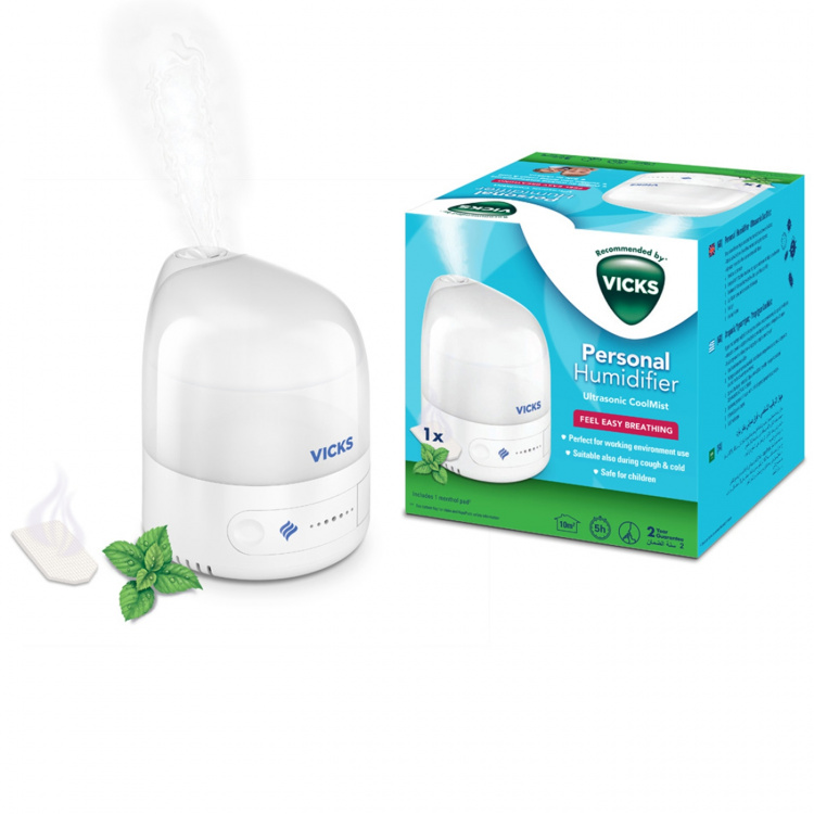 Vicks Luftfuktare Ultrasonic-Cool Mist VUL510E4