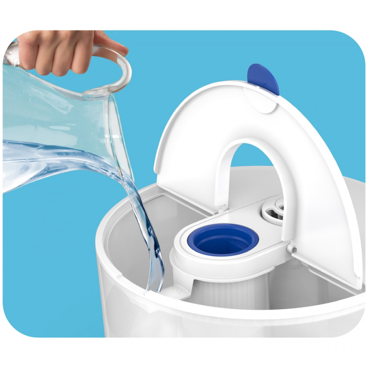 Vicks Top Fill Ultrasonic Humidifier with 2x Scent Pad Heater