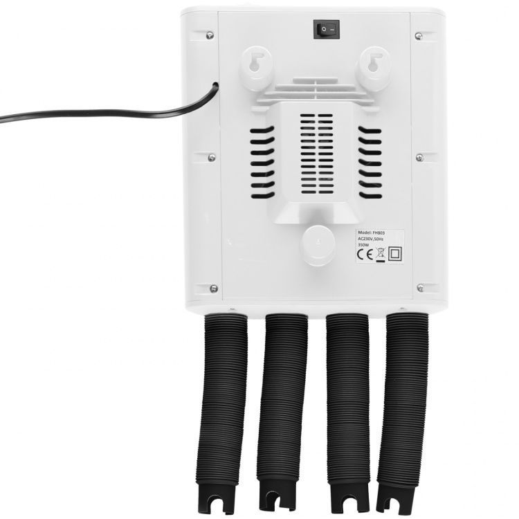 Bellus Skotork 350Watt 4st slangar för torkning av 2st par skor samtidigt