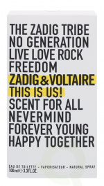 Zadig & Voltaire This is Us! SNFH Edt Spray 100 ml