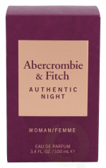 Abercrombie & Fitch Authentic Night Women Edp Spray 100 ml